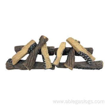 ABLE Realistic Artificial Fireplace Logs